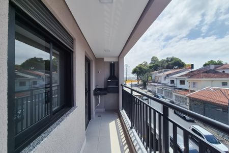 Varanda gourmet de apartamento à venda com 2 quartos, 69m² em Anchieta, São Bernardo do Campo