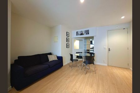 Sala de apartamento à venda com 1 quarto, 43m² em Vila Nova Conceição, São Paulo