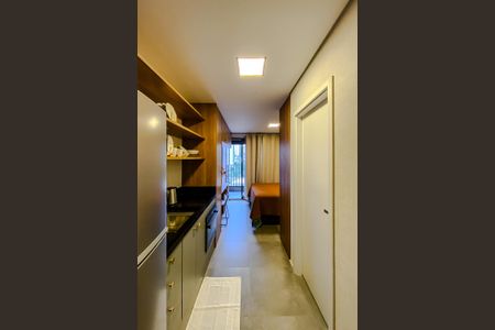 Studio para alugar com 25m², 1 quarto e sem vaga Studio para alugar com 25m², 1 quarto e sem vagaCozinha