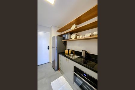 Studio para alugar com 25m², 1 quarto e sem vaga Studio para alugar com 25m², 1 quarto e sem vagaCozinha