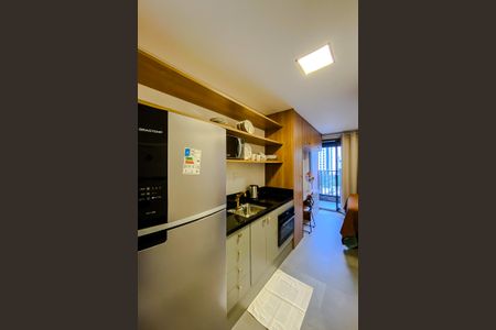 Studio para alugar com 25m², 1 quarto e sem vaga Studio para alugar com 25m², 1 quarto e sem vagaCozinha