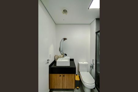 Studio para alugar com 25m², 1 quarto e sem vaga Studio para alugar com 25m², 1 quarto e sem vagaBanheiro