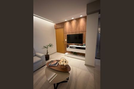 Sala de apartamento para alugar com 2 quartos, 74m² em Vila da Serra, Nova Lima