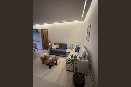 Sala de apartamento para alugar com 2 quartos, 74m² em Vila da Serra, Nova Lima