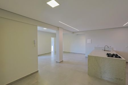 Sala/Cozinha de apartamento à venda com 3 quartos, 125m² em Santa Lúcia, Belo Horizonte