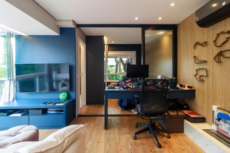 Sala de kitnet/studio à venda com 1 quarto, 33m² em Campo Belo, São Paulo