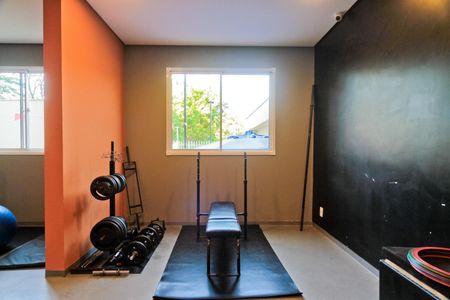 Apartamento para alugar com 34m², 2 quartos e sem vaga Apartamento para alugar com 34m², 2 quartos e sem vagaÁrea comum - Academia