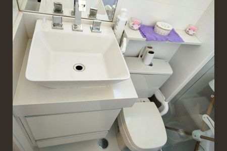 Apartamento para alugar com 120m², 3 quartos e 2 vagasBanheiro da Suíte 1