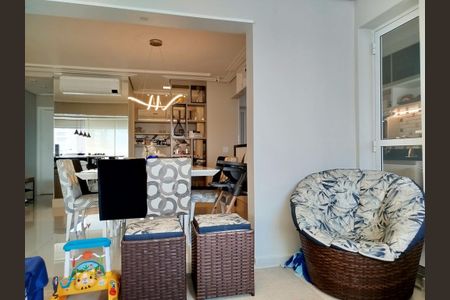 Apartamento para alugar com 120m², 3 quartos e 2 vagasVaranda gourmet