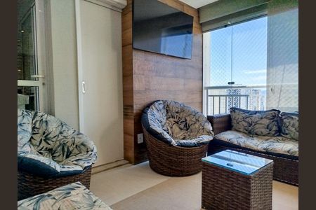 Apartamento para alugar com 120m², 3 quartos e 2 vagasVaranda gourmet