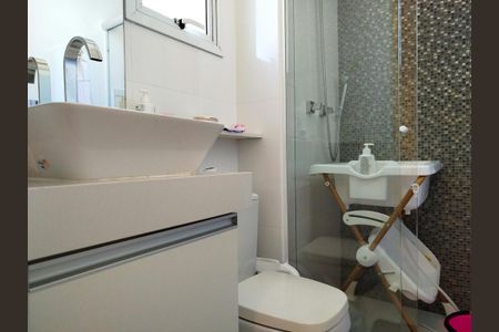 Apartamento para alugar com 120m², 3 quartos e 2 vagasBanheiro da Suíte 1