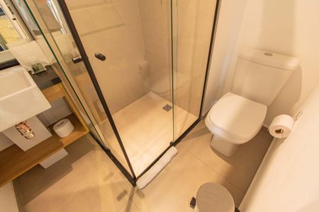 Banheiro de kitnet/studio à venda com 0 quarto, 25m² em Paraíso, São Paulo