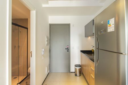 Cozinha de kitnet/studio à venda com 1 quarto, 25m² em Paraíso, São Paulo