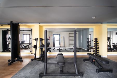 Apartamento à venda com 24m², 1 quarto e sem vaga Apartamento à venda com 24m², 1 quarto e sem vagaÁrea comum - Academia