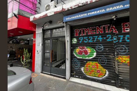 Studio para alugar com 26m², 1 quarto e sem vaga Studio para alugar com 26m², 1 quarto e sem vagaFachada