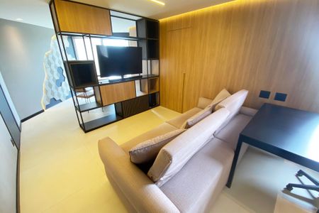 Apartamento para alugar com 56m², 1 quarto e 1 vaga Apartamento para alugar com 56m², 1 quarto e 1 vagaSala de estar