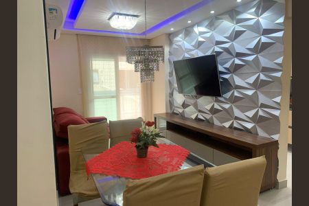 Sala de apartamento para alugar com 2 quartos, 85m² em Tupi, Praia Grande