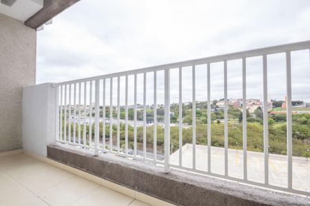 Sacada da Sala de apartamento para alugar com 2 quartos, 47m² em São Pedro, Osasco