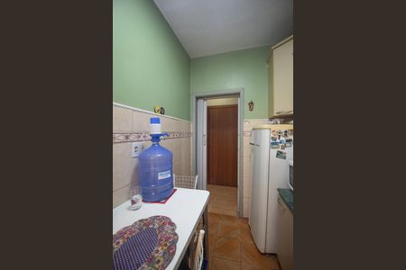 Cozinha de apartamento à venda com 1 quarto, 54m² em Teresópolis, Porto Alegre