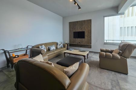Sala de apartamento para alugar com 3 quartos, 130m² em Centro, Guarujá