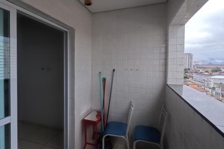 Varanda da Sala de apartamento para alugar com 1 quarto, 38m² em Macuco, Santos