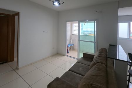 Sala de apartamento para alugar com 1 quarto, 38m² em Macuco, Santos