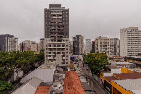 Vista da Sacada de apartamento para alugar com 1 quarto, 30m² em Indianópolis, São Paulo