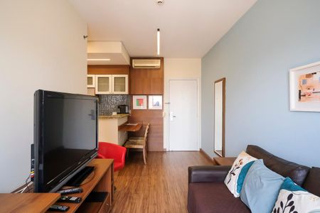 Sala de apartamento à venda com 1 quarto, 49m² em Santa Paula, São Caetano do Sul