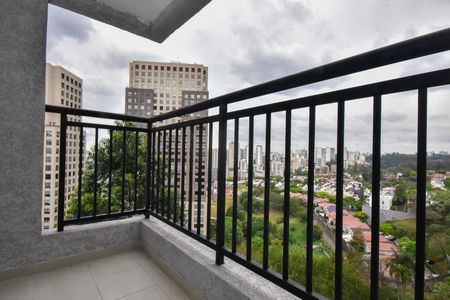Varanda de apartamento para alugar com 2 quartos, 39m² em Cidade Jardim, São Paulo