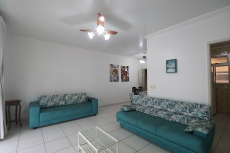 Sala de apartamento para alugar com 2 quartos, 100m² em Balneário Cidade Atlântica, Guarujá