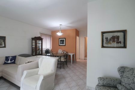 Sala de apartamento para alugar com 4 quartos, 154m² em Vila Alzira, Guarujá