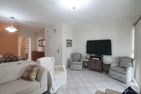 Sala de apartamento para alugar com 4 quartos, 154m² em Vila Alzira, Guarujá