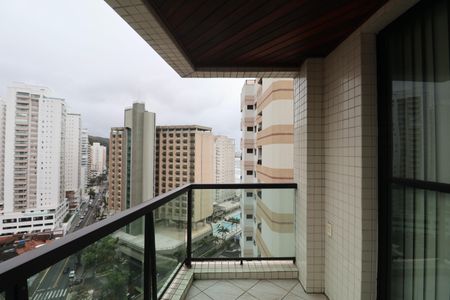 Varanda de apartamento para alugar com 4 quartos, 154m² em Vila Alzira, Guarujá