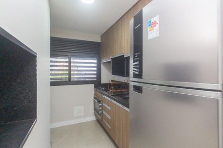Cozinha de kitnet/studio para alugar com 1 quarto, 34m² em Rio Branco, Porto Alegre