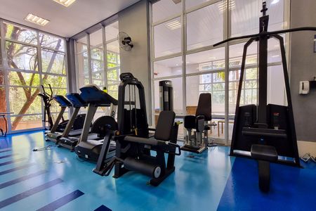 Apartamento à venda com 107m², 2 quartos e 2 vagas Apartamento à venda com 107m², 2 quartos e 2 vagasÁrea comum - Academia