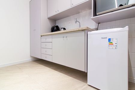 Cozinha de kitnet/studio para alugar com 1 quarto, 30m² em Perdizes, São Paulo