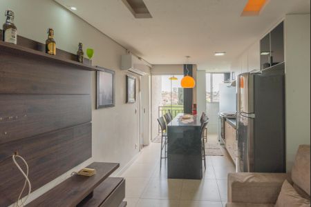 Sala de apartamento à venda com 1 quarto, 65m² em Jardim Pauliceia, Campinas