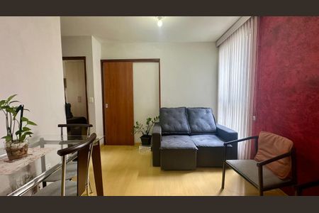 Sala de apartamento à venda com 2 quartos, 55m² em Buritis, Belo Horizonte