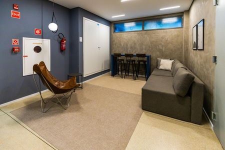 Studio para alugar com 35m², 1 quarto e sem vagaHall social