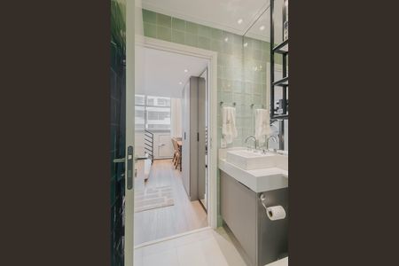 Studio para alugar com 35m², 1 quarto e sem vagaBanheiro