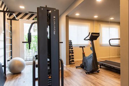 Apartamento à venda com 27m², 1 quarto e sem vaga Apartamento à venda com 27m², 1 quarto e sem vagaAcademia