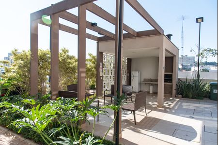 Apartamento à venda com 27m², 1 quarto e sem vaga Apartamento à venda com 27m², 1 quarto e sem vagaÁrea comum - Churrasqueira