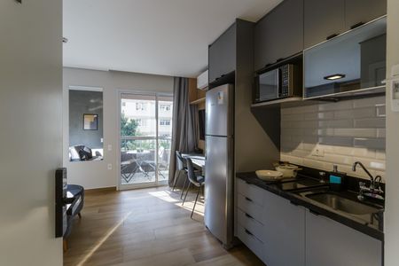 Studio de kitnet/studio para alugar com 1 quarto, 27m² em Vila Olímpia, São Paulo