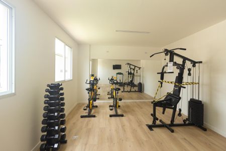 Apartamento para alugar com 55m², 2 quartos e sem vaga Apartamento para alugar com 55m², 2 quartos e sem vagaÁrea comum - Academia