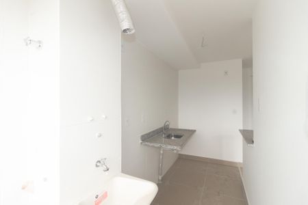 Apartamento para alugar com 55m², 2 quartos e sem vaga Apartamento para alugar com 55m², 2 quartos e sem vagaCozinha e Área de Serviço