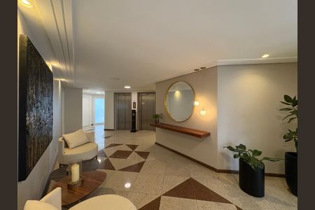 Apartamento para alugar com 130m², 1 quarto e 2 vagas Apartamento para alugar com 130m², 1 quarto e 2 vagasHall social