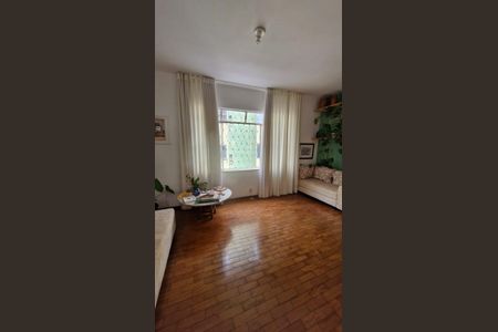 Sala de apartamento à venda com 3 quartos, 102m² em São Lucas, Belo Horizonte