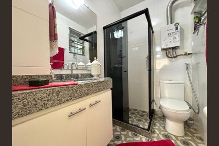 Banheiro social de apartamento para alugar com 1 quarto, 40m² em Copacabana, Rio de Janeiro