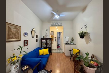 Sala de apartamento para alugar com 1 quarto, 40m² em Copacabana, Rio de Janeiro