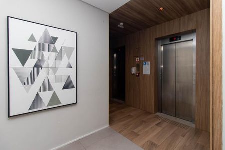 Apartamento para alugar com 26m², 1 quarto e sem vagaHall social